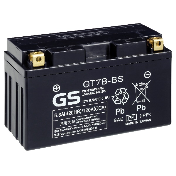 Μπαταρία GS GT7B-BS με Gel 