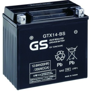 Μπαταρία GS GTX14-BS 