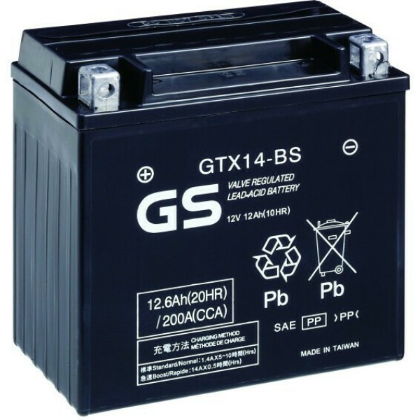 Μπαταρία GS GTX14-BS 