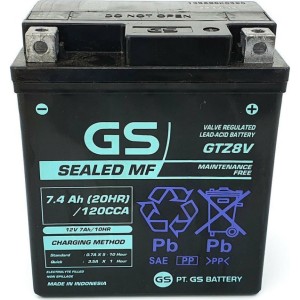 Μπαταρία GS GTZ8V με Gel 