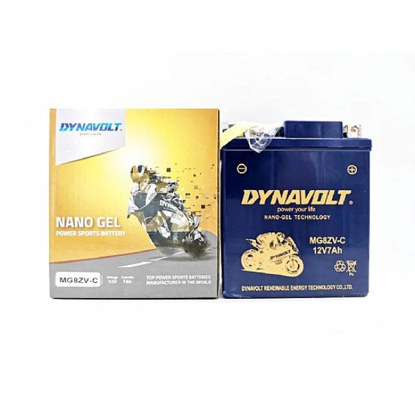 Μπαταρία Dynavolt MG8ZV-C NanoGel (YTZ8V)